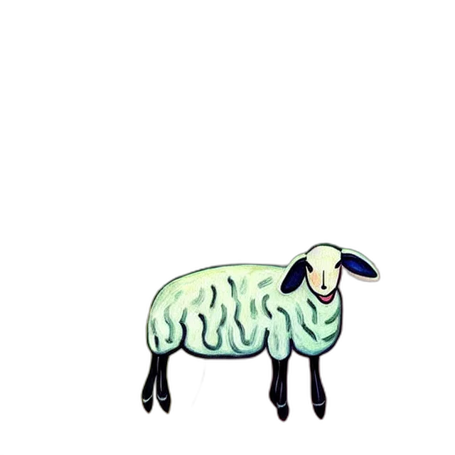 animal, creature, dress, pixel art transparent PNG cut-out