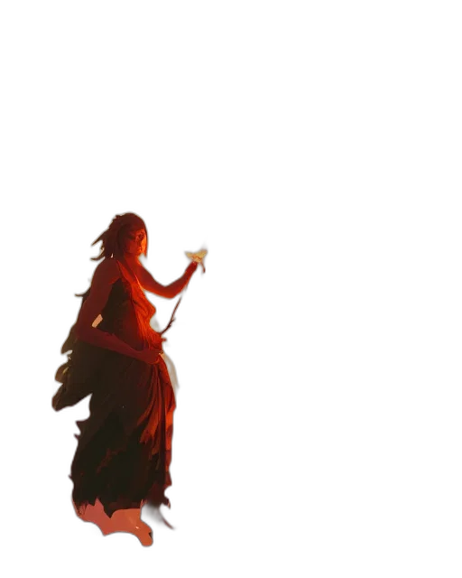 dress, staff, weapon, sword, concept art, pixel art, fantasy art, 3d render transparent PNG cut-out