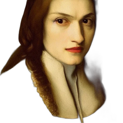 face, mask, staff, hair, photorealistic, oil painting, fantasy art, 3d render transparent PNG cut-out