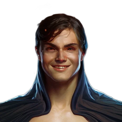 face, hair, mask, creature transparent PNG cut-out