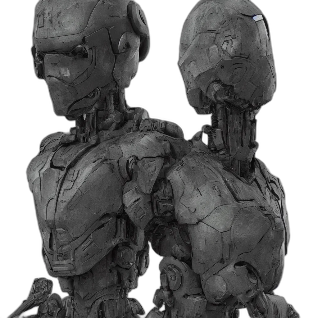 robot, concept art, 3d render, cyberpunk, fantasy art, hyper, realistic, soldier transparent PNG cut-out