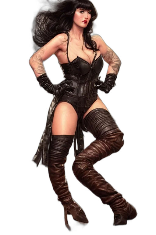 concept art, fantasy art, comic book art, photorealistic transparent PNG cut-out
