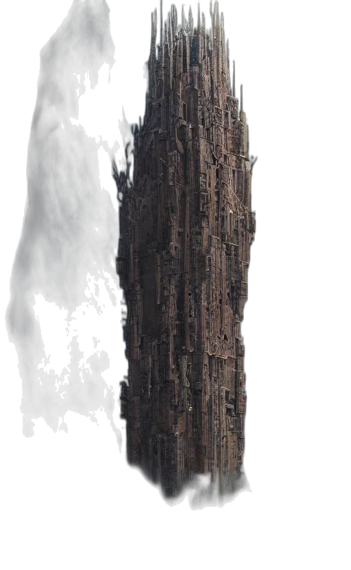 tree, hair, dress, sword transparent PNG cut-out