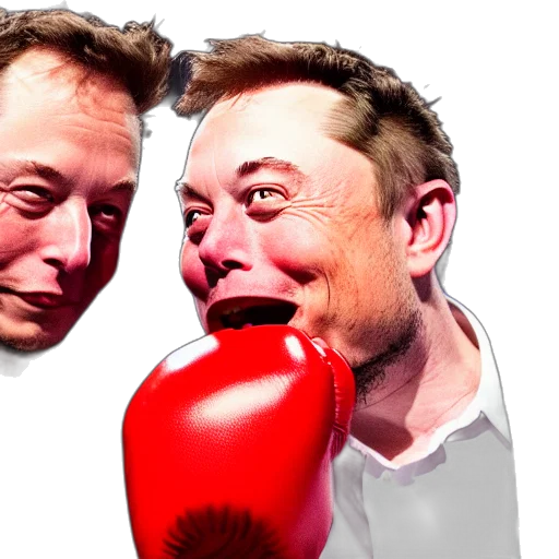 mask, face, robot, photorealistic, concept art, cartoon, 3d render, elon transparent PNG cut-out