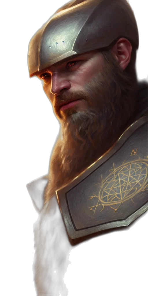 face, sword, staff, crown transparent PNG cut-out