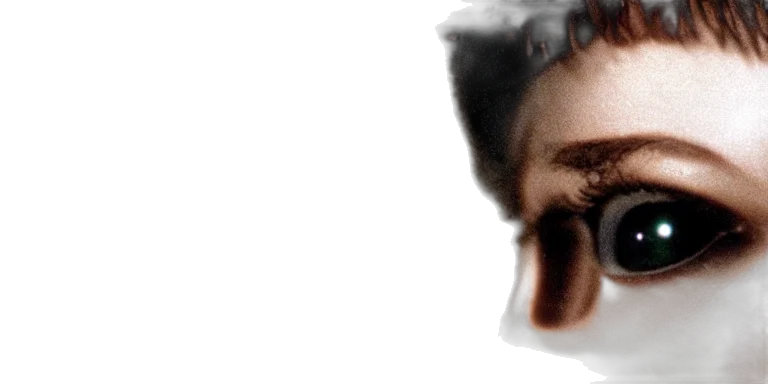 face, mask, hair, creature transparent PNG cut-out