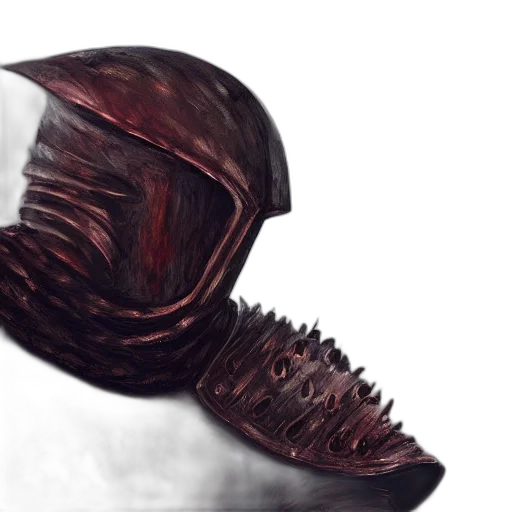 hair, mask, hat, creature, concept art, photorealistic, 3d render, fantasy art transparent PNG cut-out