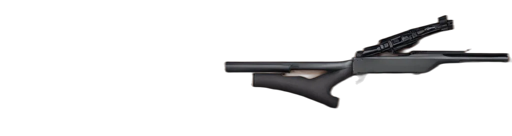 weapon, shotgun, designed, santa transparent PNG cut-out