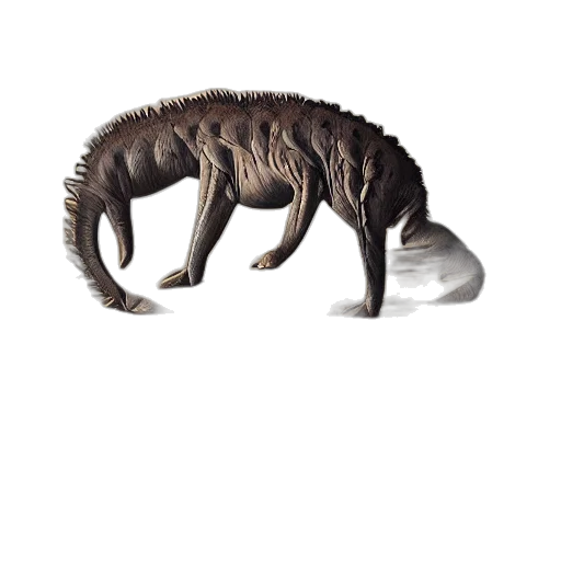 creature, animal, dragon, hair transparent PNG cut-out