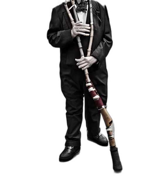 staff, weapon, jacket, animal, concept art, cartoon, 3d render, pixel art transparent PNG cut-out