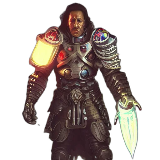 sword, staff, weapon, robot transparent PNG cut-out