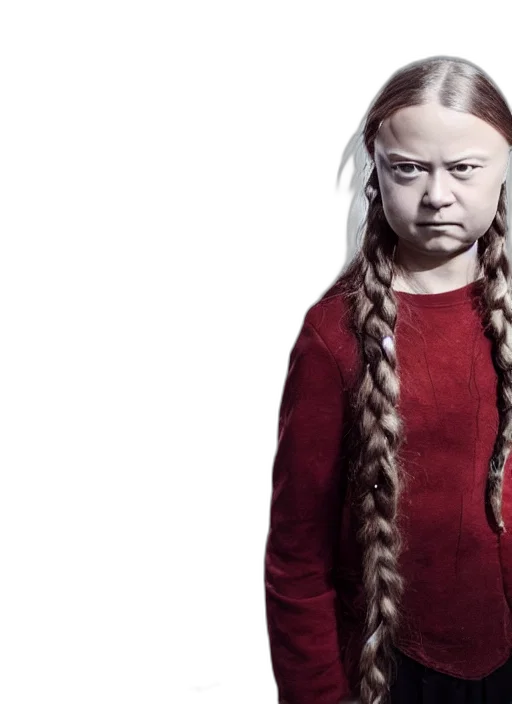 hair, greta, thunberg, elden transparent PNG cut-out