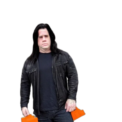 jacket, hair, weapon, animal, 3d render, concept art, photorealistic, cartoon transparent PNG cut-out