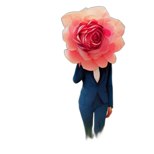 flower, jacket, crown, hat transparent PNG cut-out