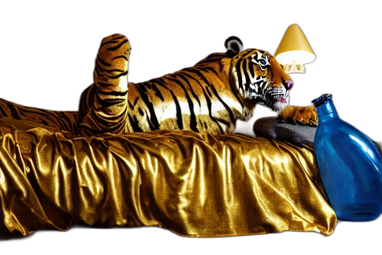 animal, furniture, concept art, photorealistic transparent PNG cut-out
