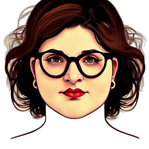 face, staff, cartoon, photorealistic transparent PNG cut-out