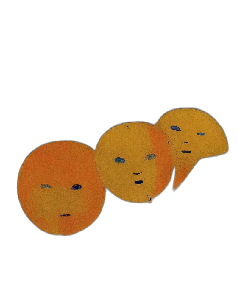 mask, face, food, crown transparent PNG cut-out