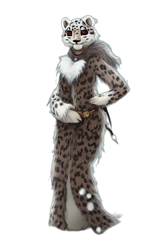 staff, animal, creature, jacket, concept art, fantasy art, watercolor, cartoon transparent PNG cut-out