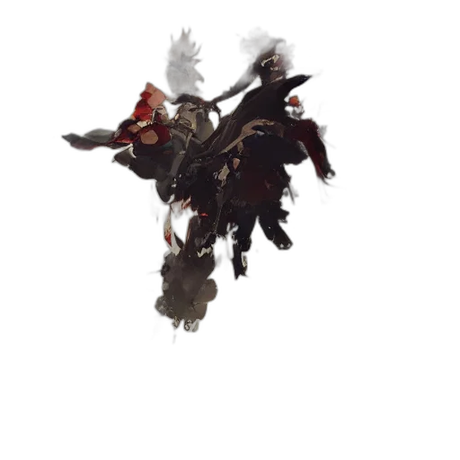 dragon, crown, weapon, staff transparent PNG cut-out