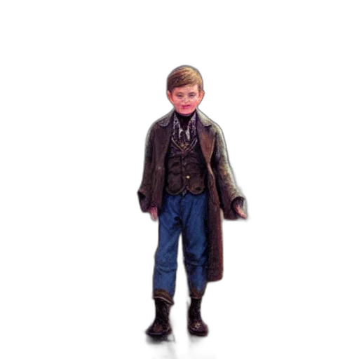 jacket, staff, 3d render, photorealistic transparent PNG cut-out