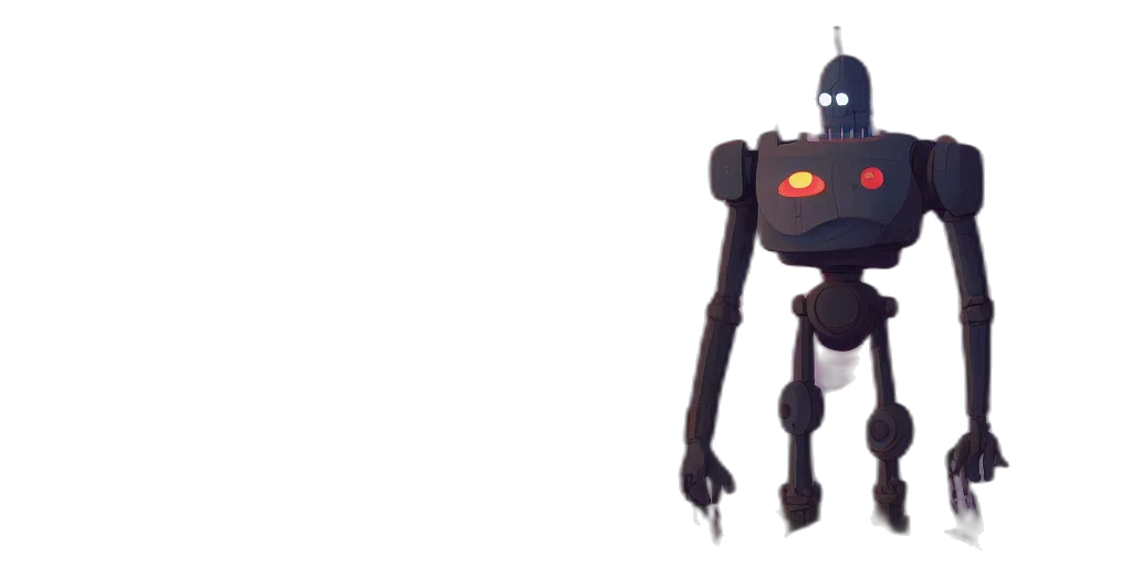 robot, staff, creature, weapon transparent PNG cut-out