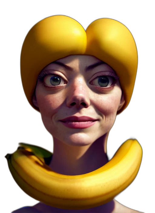 face, crown, hat, animal, concept art, photorealistic, 3d render, cartoon transparent PNG cut-out