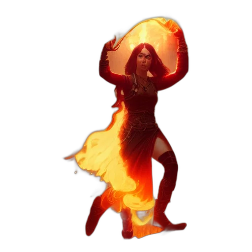 staff, mask, creature, dress transparent PNG cut-out