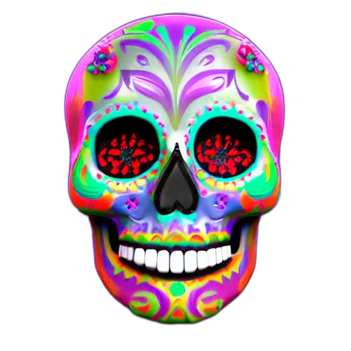 mask, face, 3d render, pixel art transparent PNG cut-out