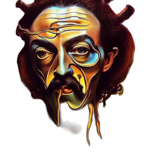 mask, face, staff, creature transparent PNG cut-out