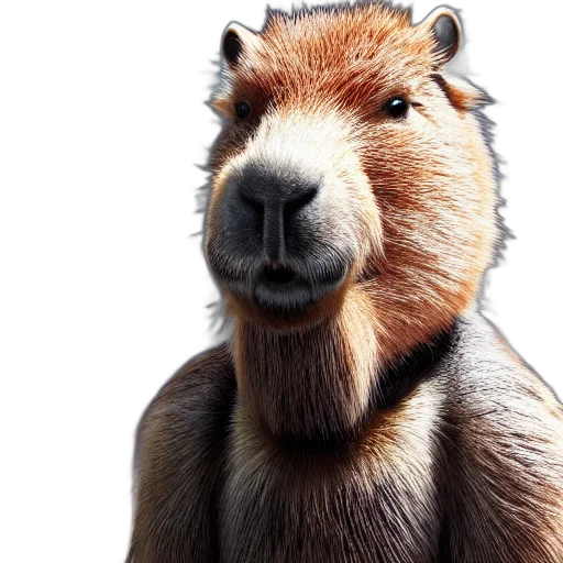 animal, face, creature, hair transparent PNG cut-out
