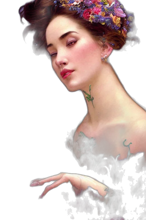jewelry, crown, dress, face transparent PNG cut-out