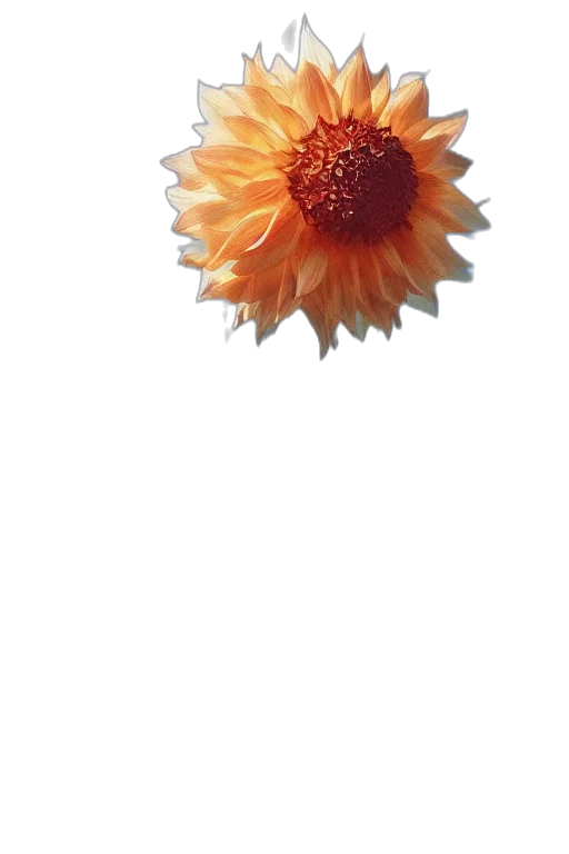 flower, crown, jewelry, staff, 3d render, photorealistic, watercolor, pixel art transparent PNG cut-out