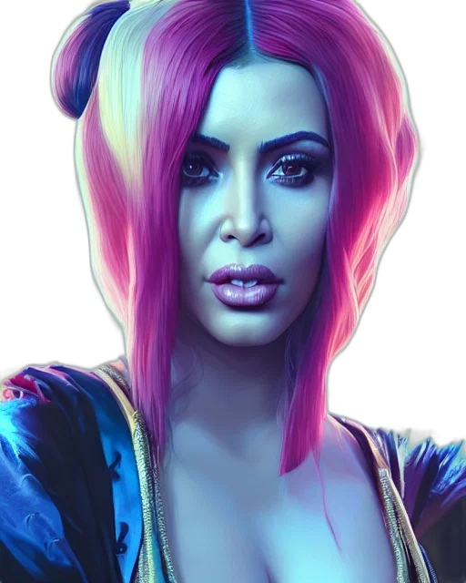 face, cyberpunk, concept art, photorealistic, fantasy art, neon lights, neon, pastel transparent PNG cut-out