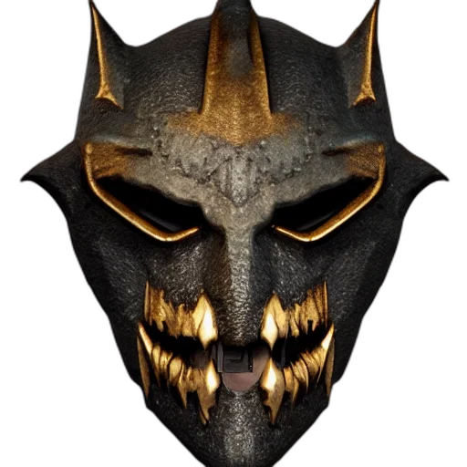 mask, dragon, face, crown transparent PNG cut-out