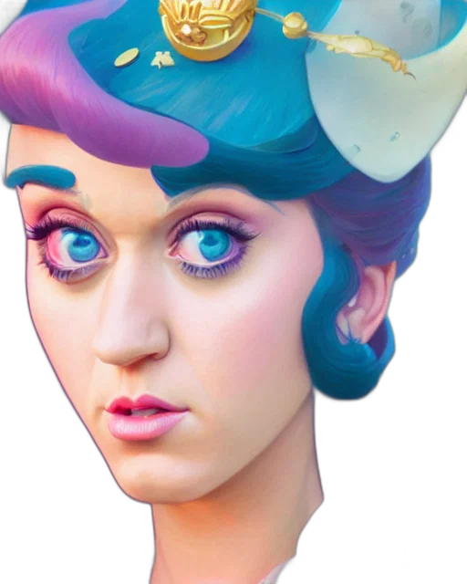 hat, face, crown, mask, photorealistic, 3d render, concept art, fantasy art transparent PNG cut-out