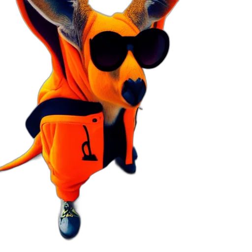 animal, jacket, staff, dragon, 3d render, concept art, cartoon, photorealistic transparent PNG cut-out