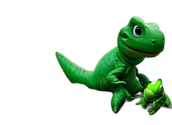 dragon, animal, creature, staff, 3d render, photorealistic, concept art, pixel art transparent PNG cut-out