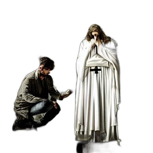 concept art, 3d render, photorealistic, angel transparent PNG cut-out