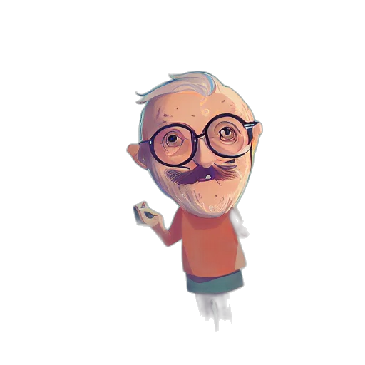 face, creature, cartoon, concept art transparent PNG cut-out