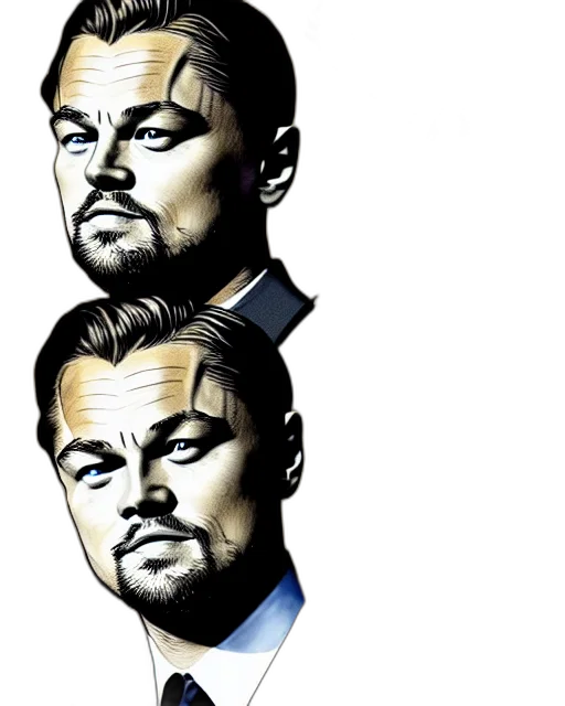 face, comic book art, cartoon, concept art, photorealistic, painting, portrait, leonardo transparent PNG cut-out