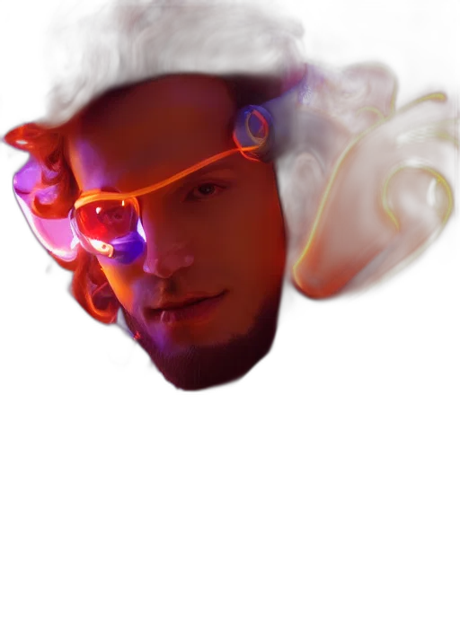 mask, face, hat, staff transparent PNG cut-out