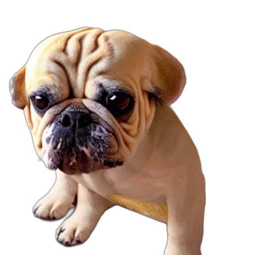 animal, face, creature, staff, photorealistic, 3d render, concept art, dog transparent PNG cut-out