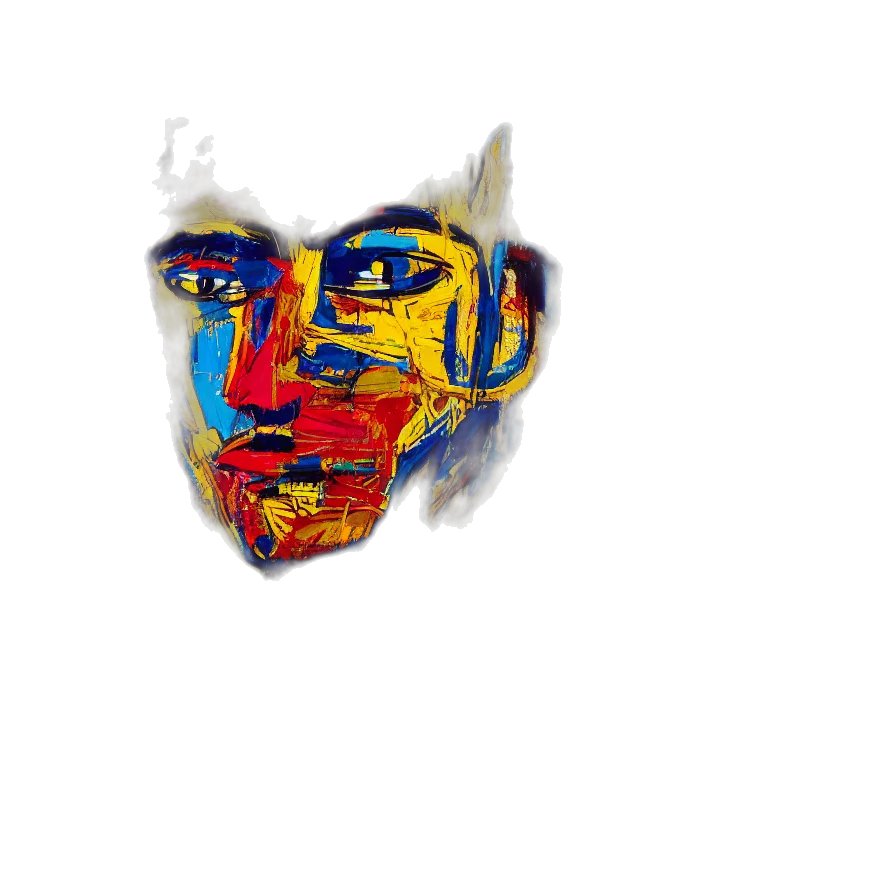 mask, face, crown, robot transparent PNG cut-out