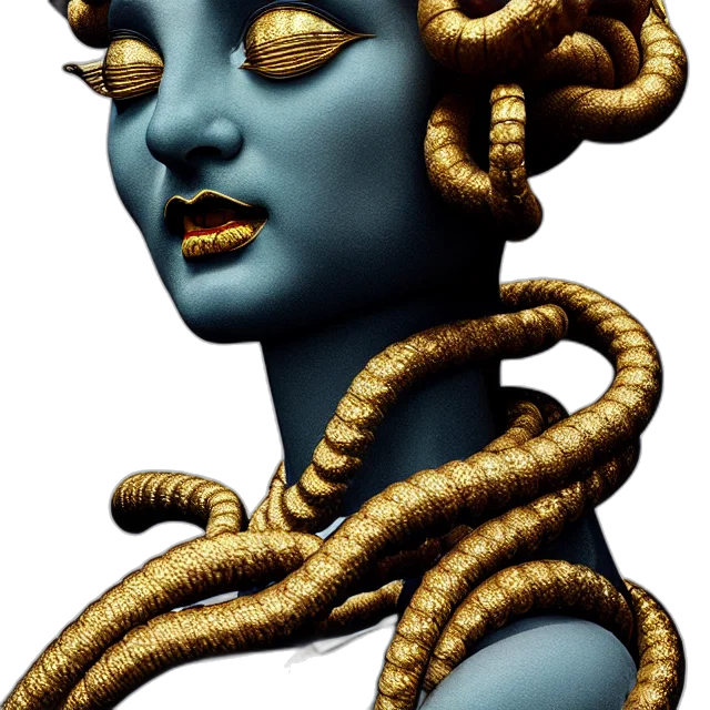jewelry, mask, crown, creature, fantasy art, concept art, 3d render, photorealistic transparent PNG cut-out