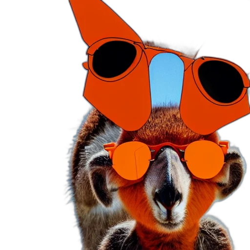 animal, hat, mask, staff transparent PNG cut-out