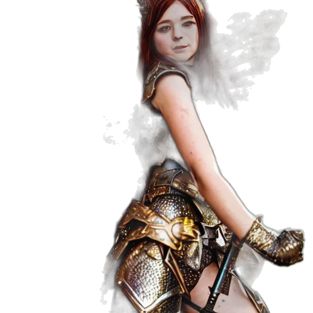 dress, staff, sword, weapon, fantasy art, concept art, photorealistic, 3d render transparent PNG cut-out