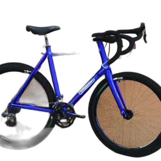 3d render, photorealistic, really, long, bike transparent PNG cut-out