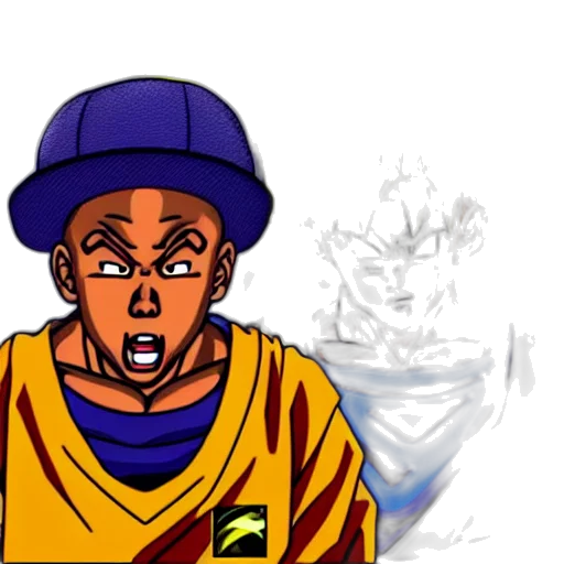 face, cartoon, anime, comic book art, concept art, tyler, creator, dragon transparent PNG cut-out
