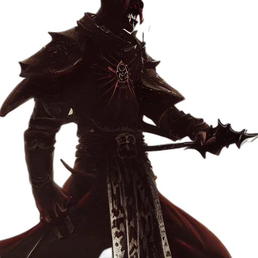 sword, staff, weapon, mask, concept art, fantasy art, comic book art, 3d render transparent PNG cut-out