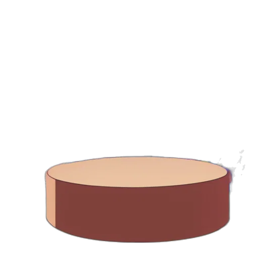 furniture, hat, crown, food, 3d render, concept art, pixel art, earth tones transparent PNG cut-out